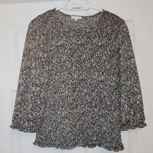 NWOT Signature Reitmans Floral Top